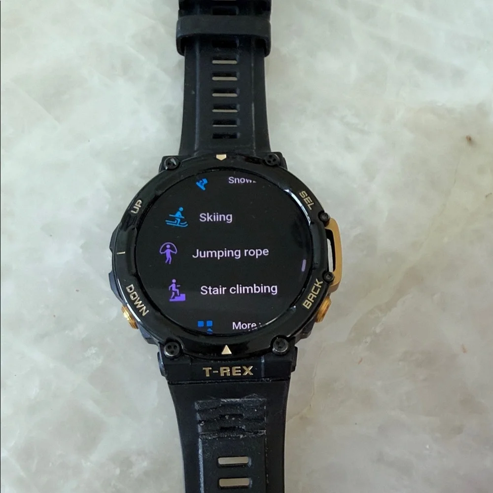 Amazfit T-Rex 2 Outdoor Smart Black Watch - Picture 10 of 14